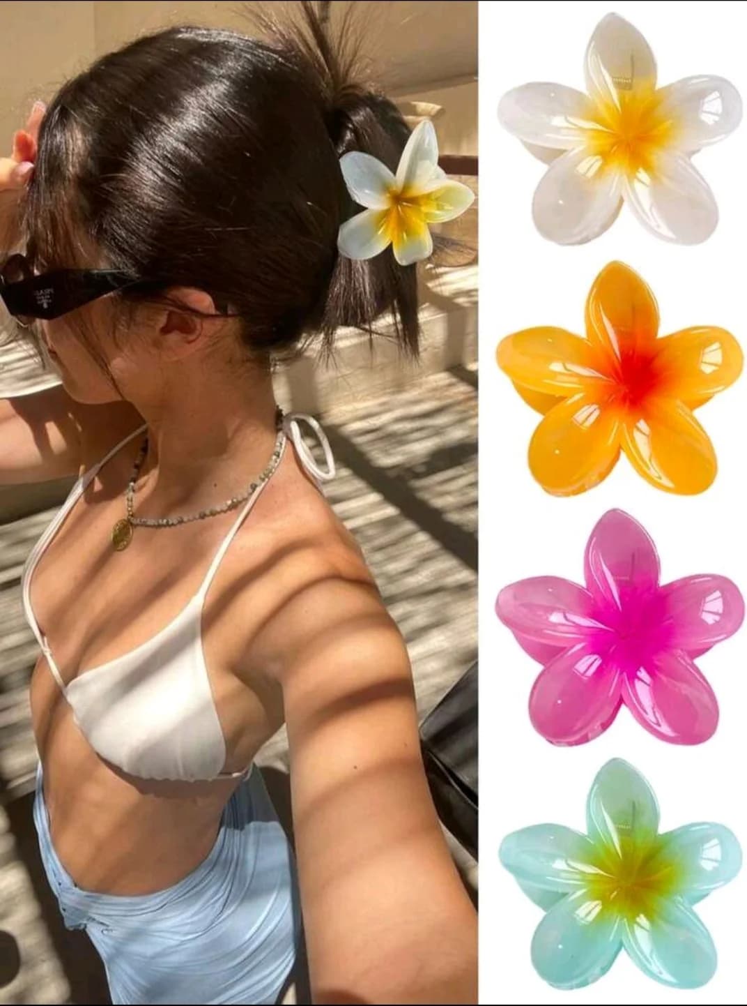 Daisy Hair Clips