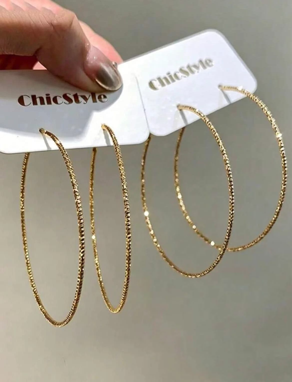Gold Hoop earrings