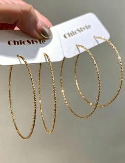 Gold Hoop earrings
