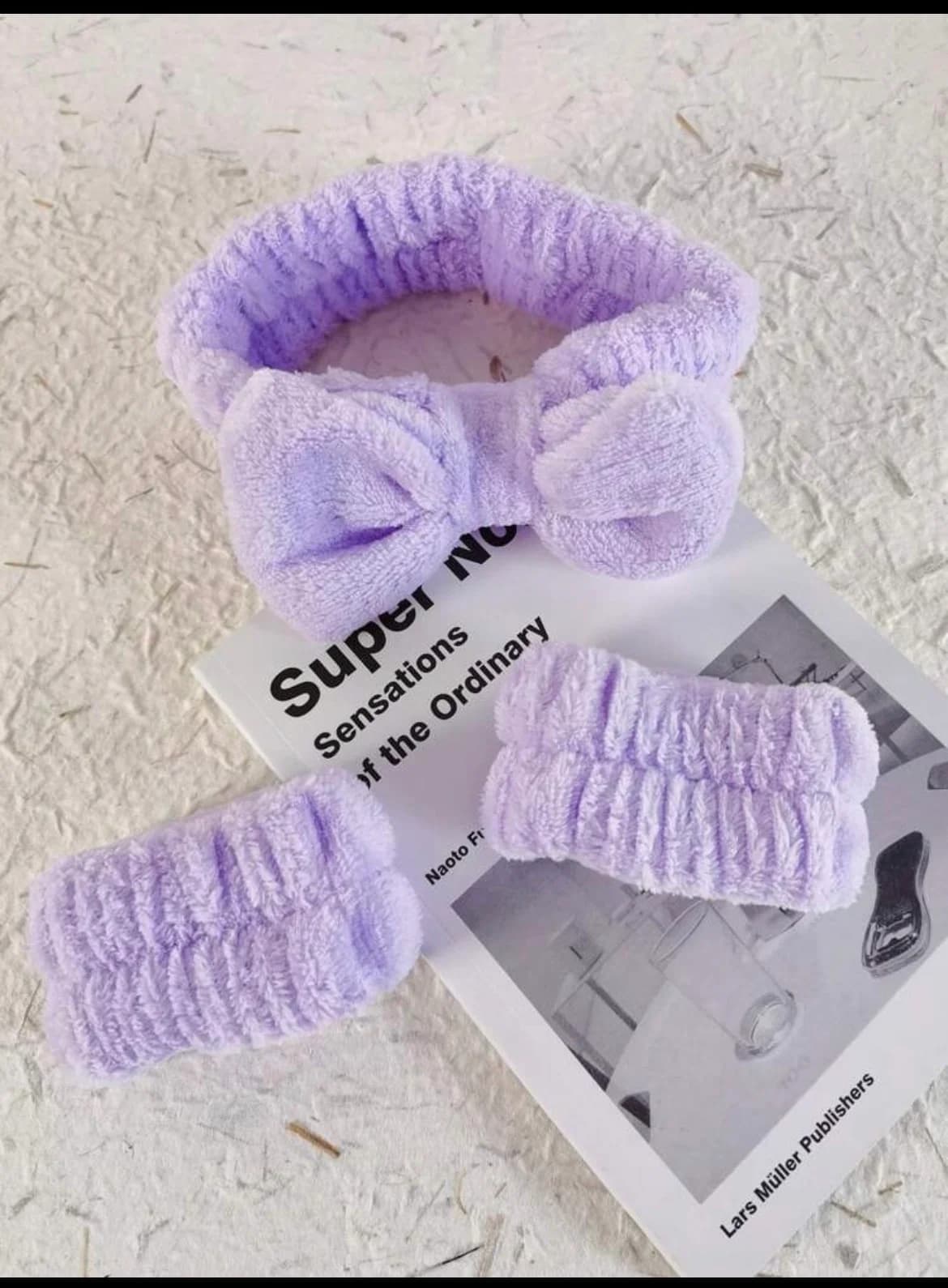 Skincare Headband plus Wristband