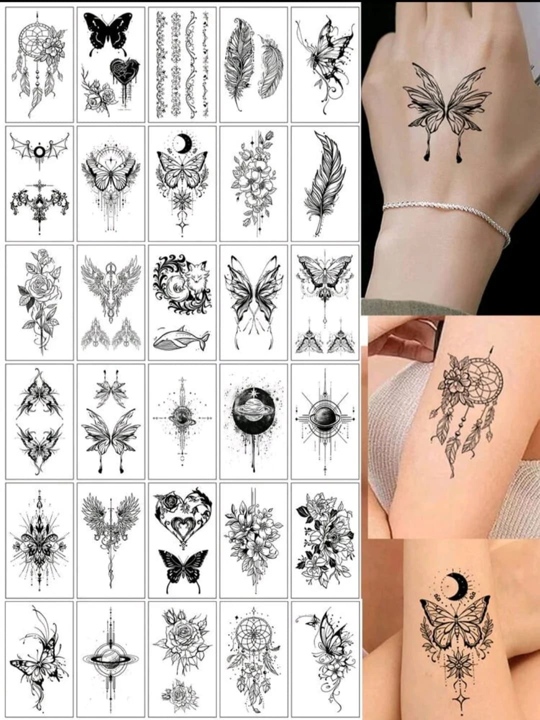 Temporary Tattoo Stickers